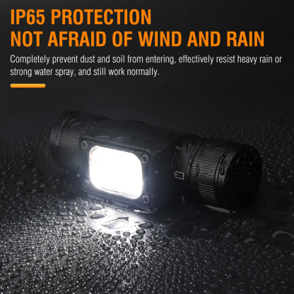 BORUiT HP350 LED Headlamp Emergency Lantern Camping Fishing Powerful Head Torch