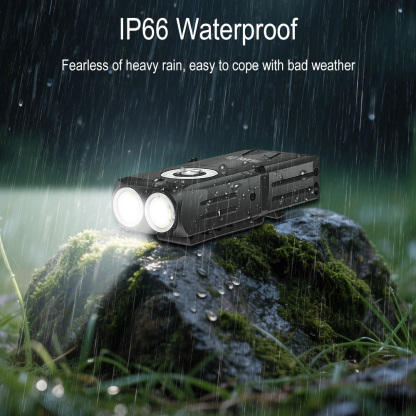 BORUIT EV25 Keychain Flashlight, 650LM, USB-C, IP66 Waterproof