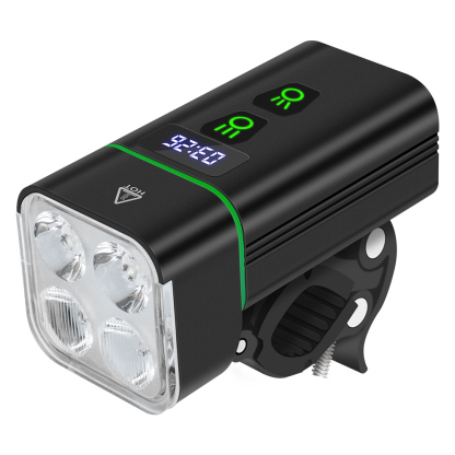 BORUiT L10 Super Bright Bike Front Light with T6 LEDs Type-C Rechargeable Bicycle Lights