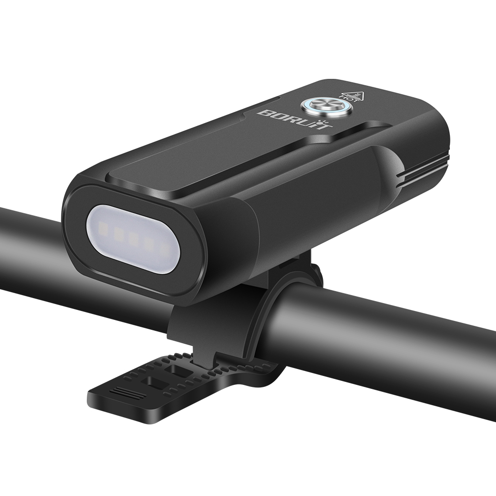 LD12 two-light bicycle light, aluminum alloy, high and low beam switch, IP67 waterproof, Type-C charging, 100 meters illumination distance