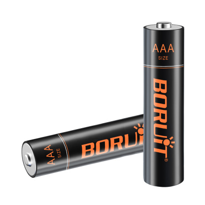 Boruit AAA Alkaline Dry Battery High Efficiency Power Output, Wide Compatibility Steel Shell