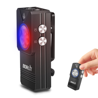 BORUiT EV30 Multi-Color LED Flashlight with Long Battery Life