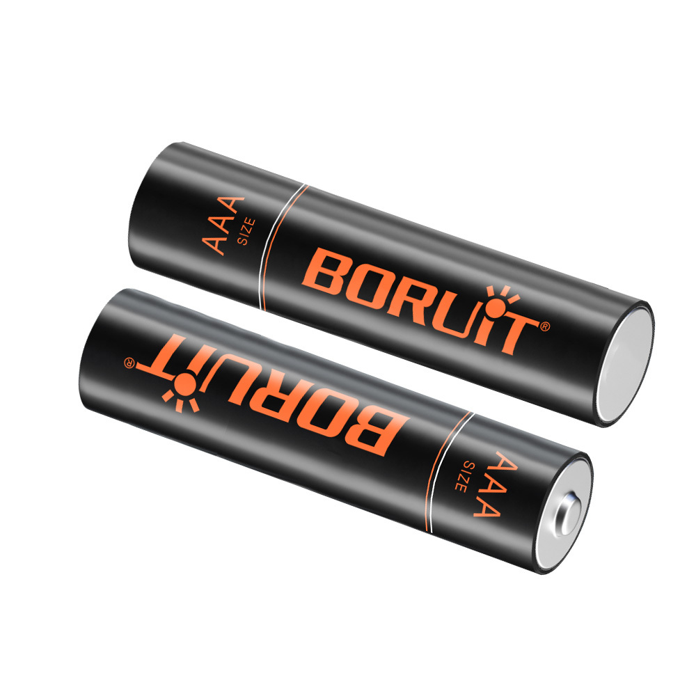 Boruit AAA Alkaline Dry Battery High Efficiency Power Output, Wide Compatibility Steel Shell