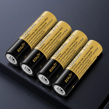 BORUiT High-Performance 18650 4000mAh Battery Stable Output Long-Lasting Power