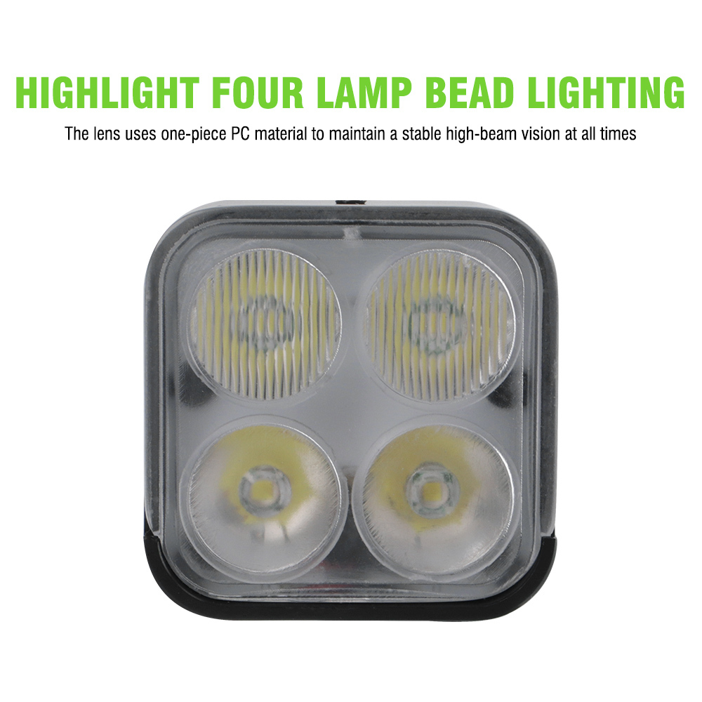 BORUiT L10 Super Bright Bike Front Light with T6 LEDs Type-C Rechargeable Bicycle Lights