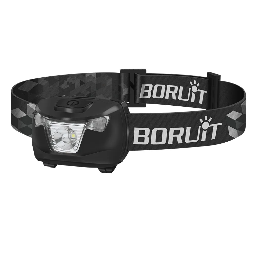 BORUiT BR03 Mini LED Headlamp 4-Mode Headlight
