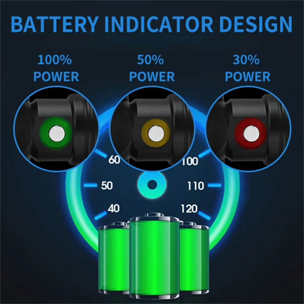 BORUiT B14 LED Scuba Diving Headlamp Powerful 1000LM IPX8 Waterproof Headlight Underwater 60M