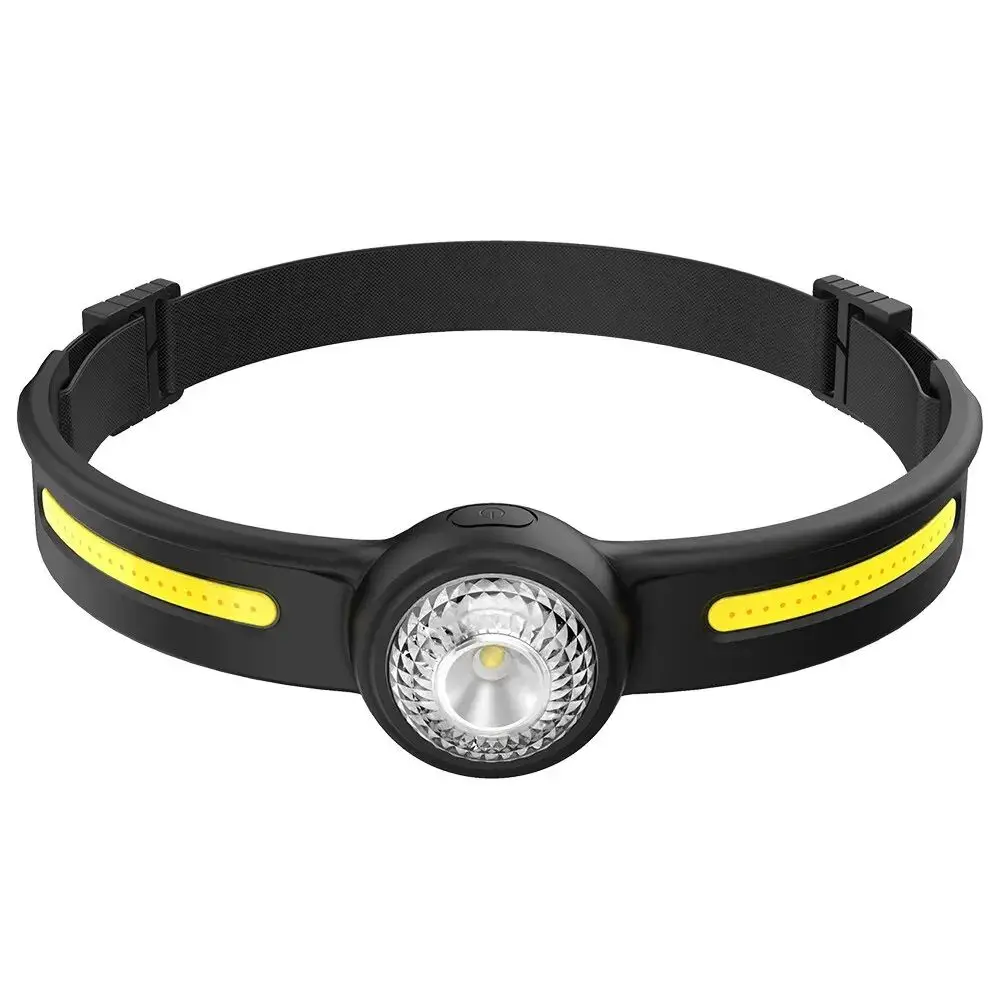 BORUiT GT10 LED Powerful Headlamp Type-C Rechargeable Headlight Memory Function Work Light Waterproof Camping Head Torch