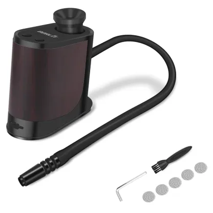 BORUiT BQ500 Smoke Infuser Cuisine Portable Molecular Machine Bar Cold Smoke Generator Meat Burn Cooking Smoking Gun for BBQ