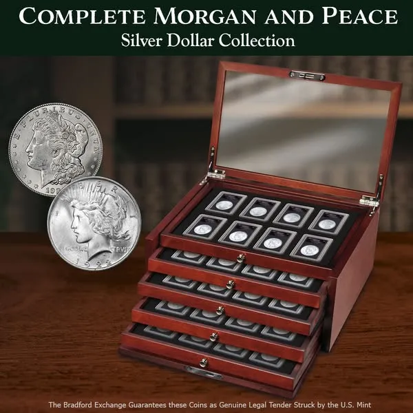 🔥 Top Pick for Appreciation - 1878-1921 Full Set 🏆 Morgan's Silver Dollar Legend Revisited 28PC