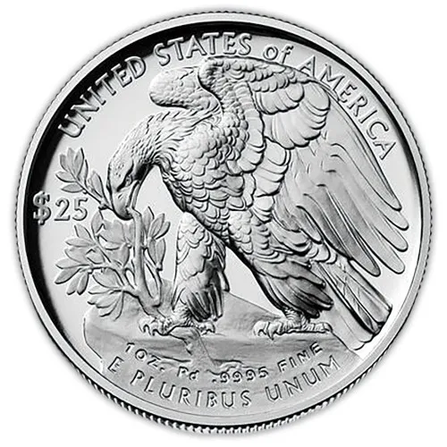 50% OFF💯 Complete Rare Years - 2017-2022 One Ounce American Eagle Palladium Reverse Fine Coin (Uncirculated)