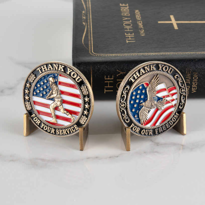 🪖🎖️Honor Their Service Today: Own the U.S. Veterans Commemorative Coin (A Collectible Tribute)