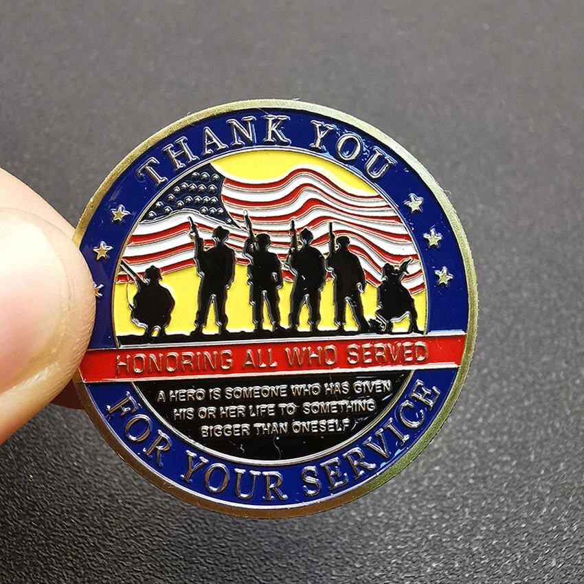 🪖🎖️Honor Their Service Today: Own the U.S. Veterans Commemorative Coin (A Collectible Tribute)