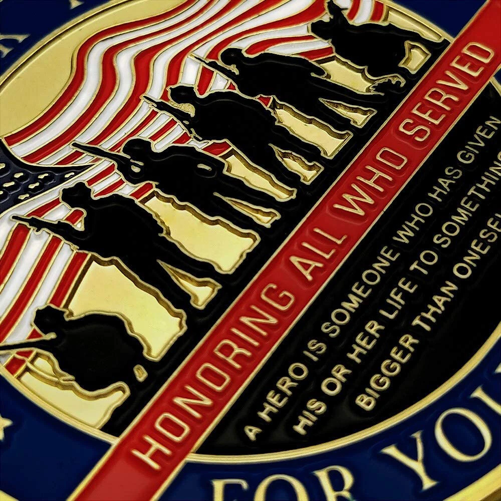🪖🎖️Honor Their Service Today: Own the U.S. Veterans Commemorative Coin (A Collectible Tribute)
