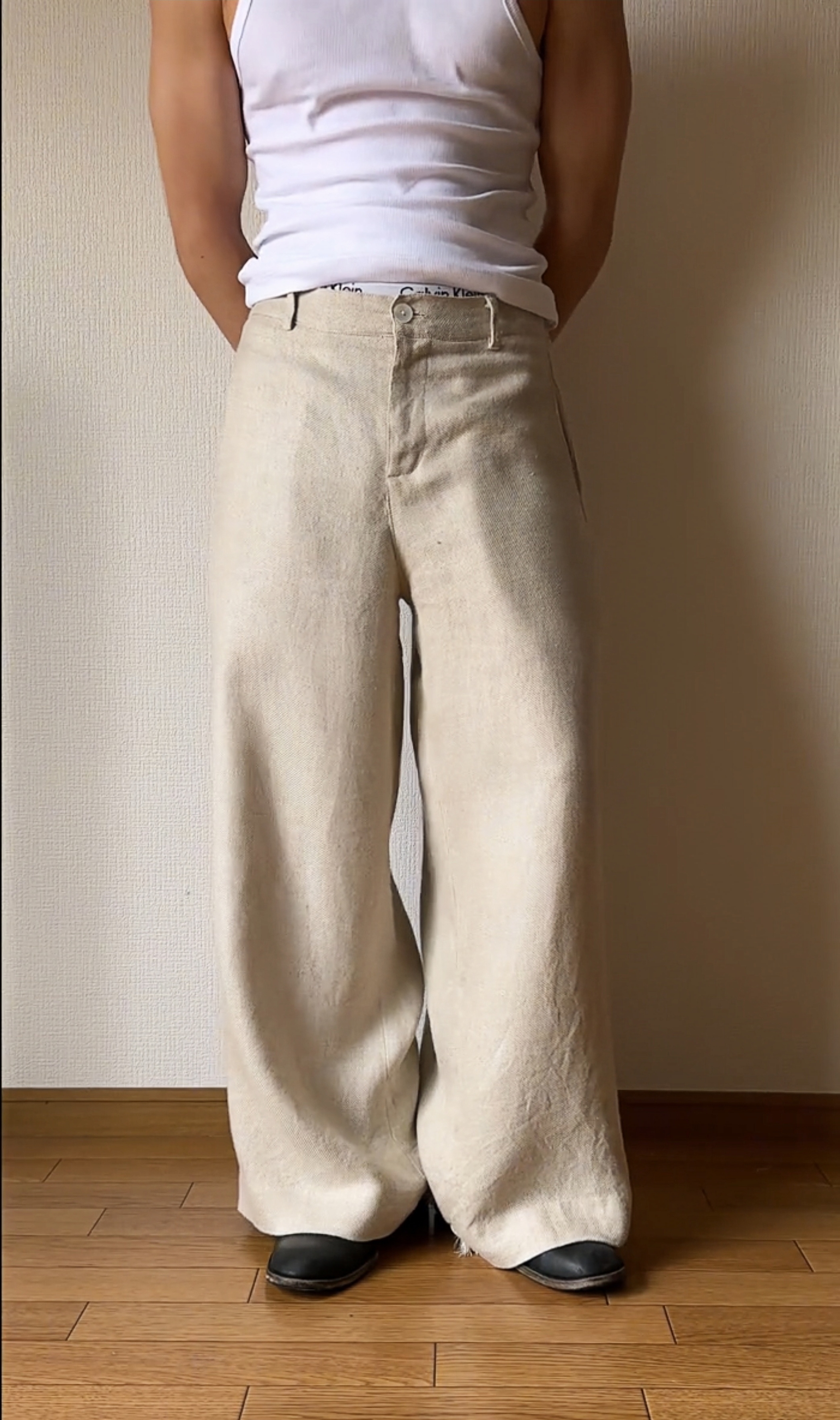 JAPANESE LINEN PANTS-Fineriform