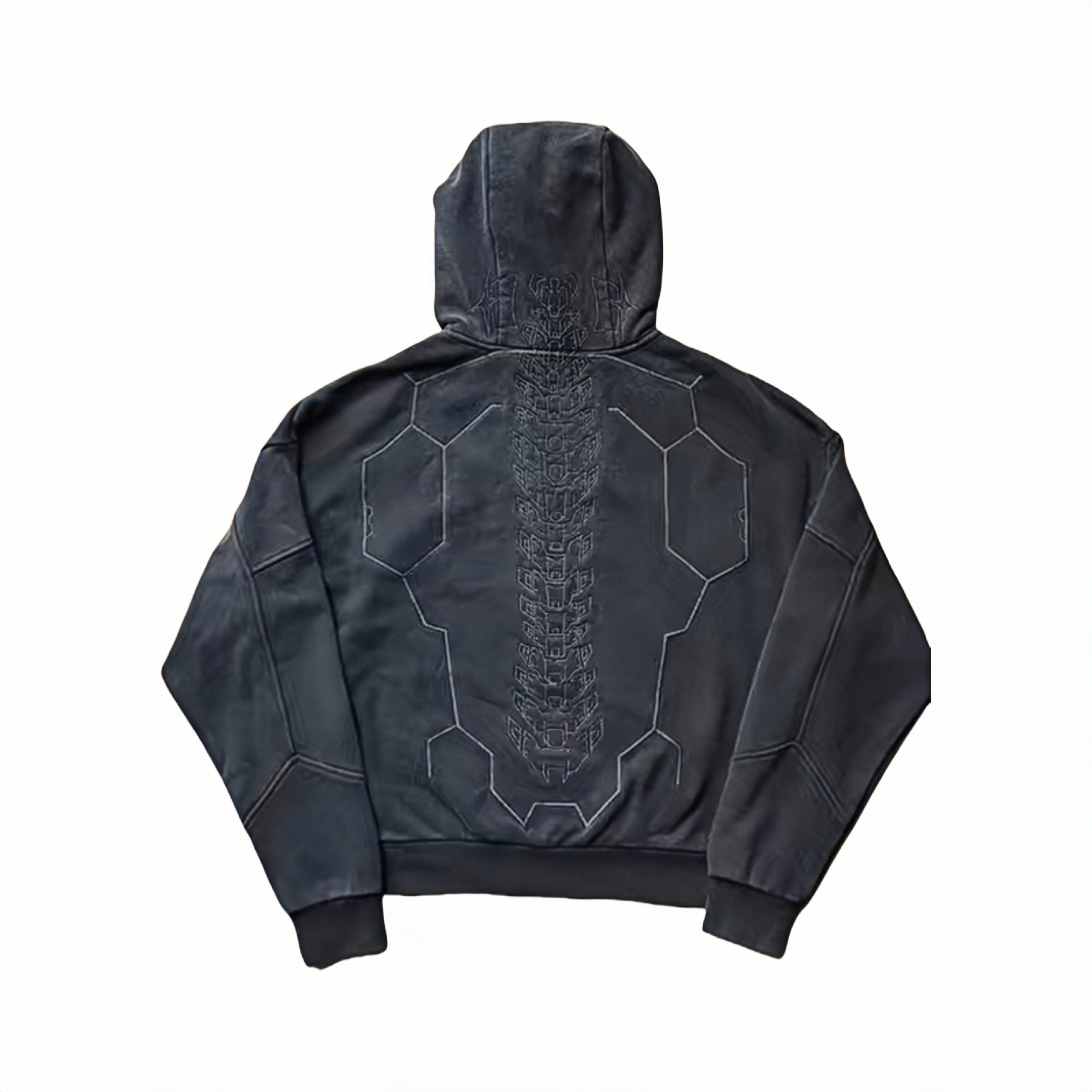 REFLECTIVE CYBERPUNK SANDEVISTAN HOODIE-Fineriform
