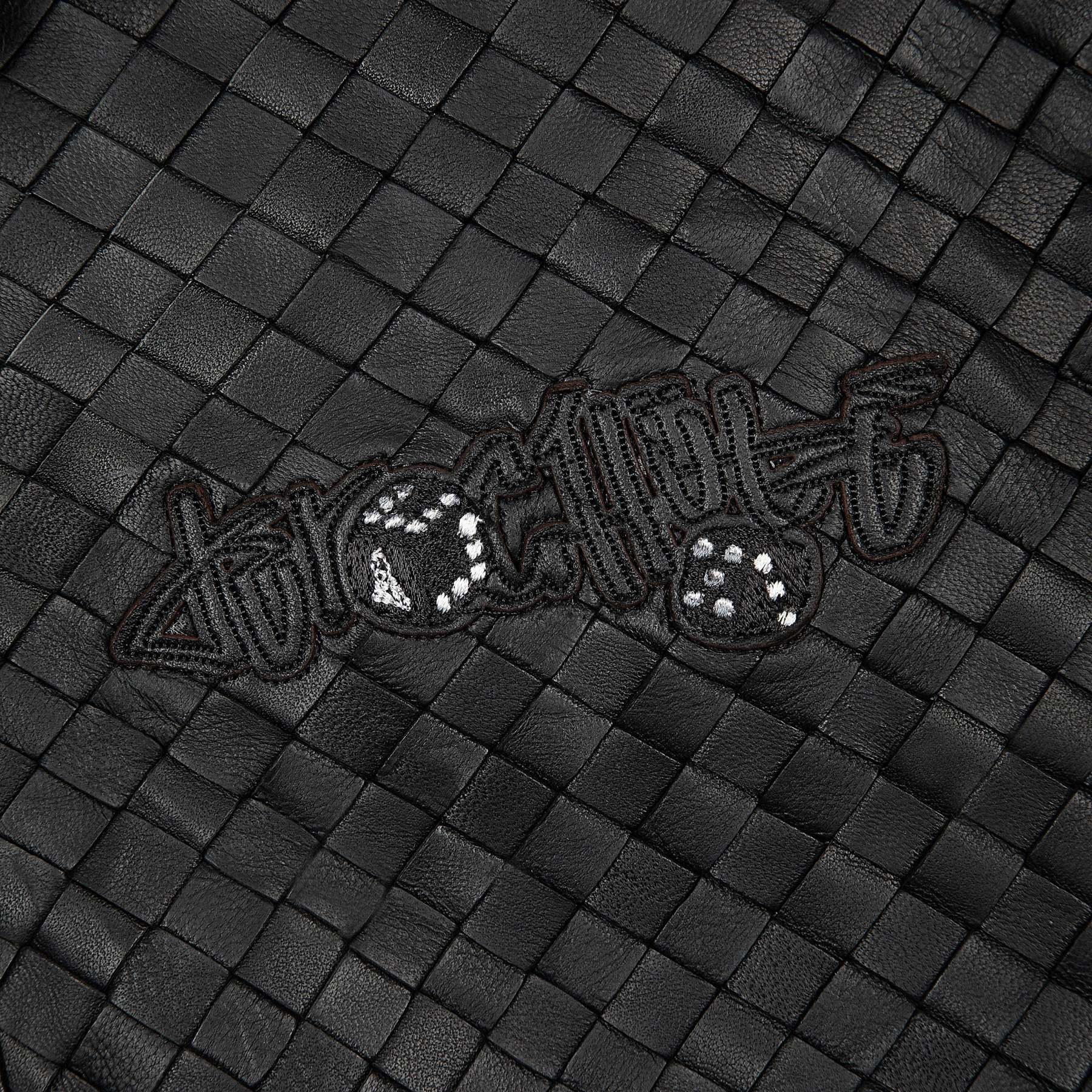 "dice" Leather Jacket-Fineriform