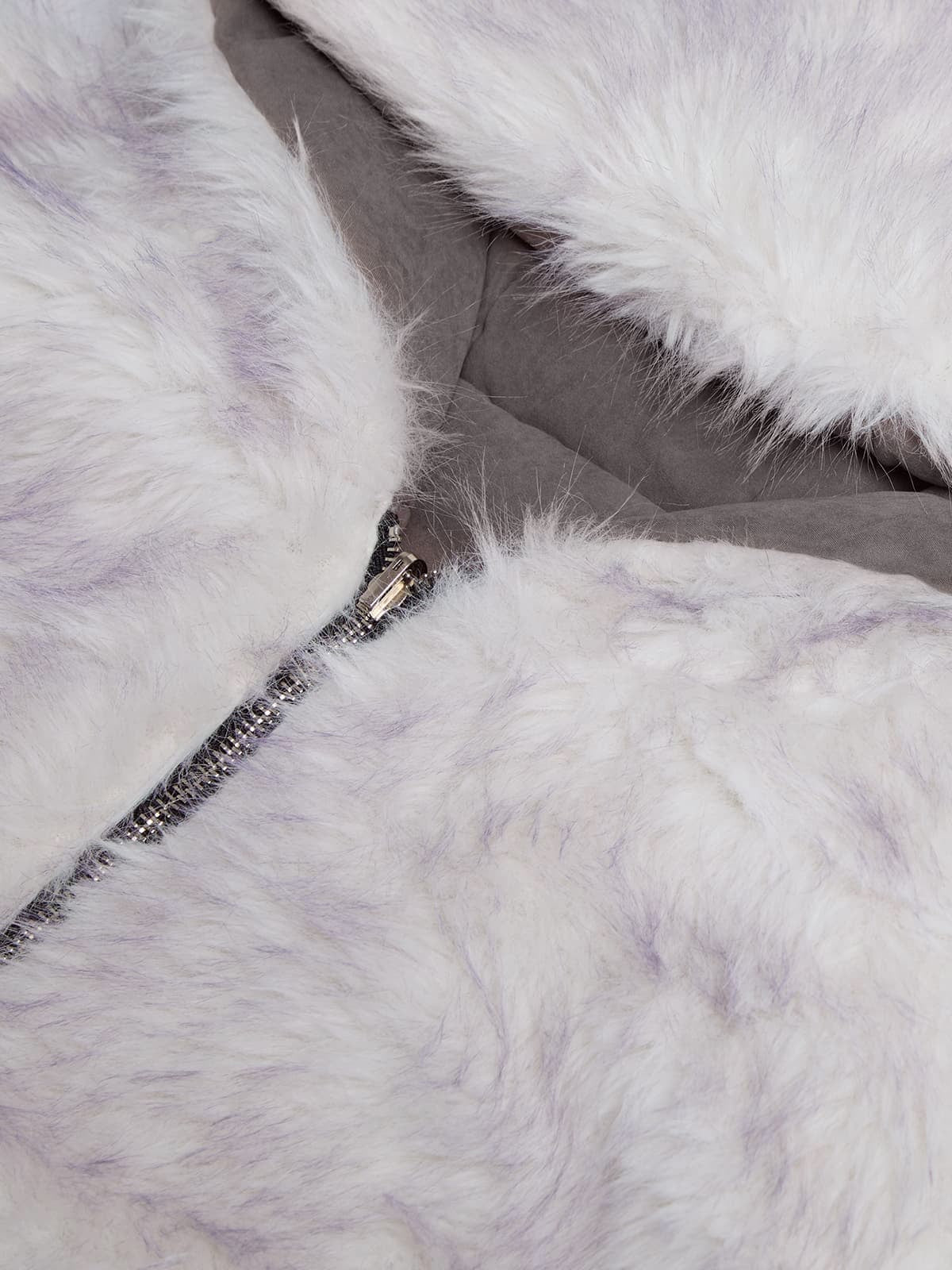 Oversized Reversible Fur Hooded Jacket - 2544-Fineriform