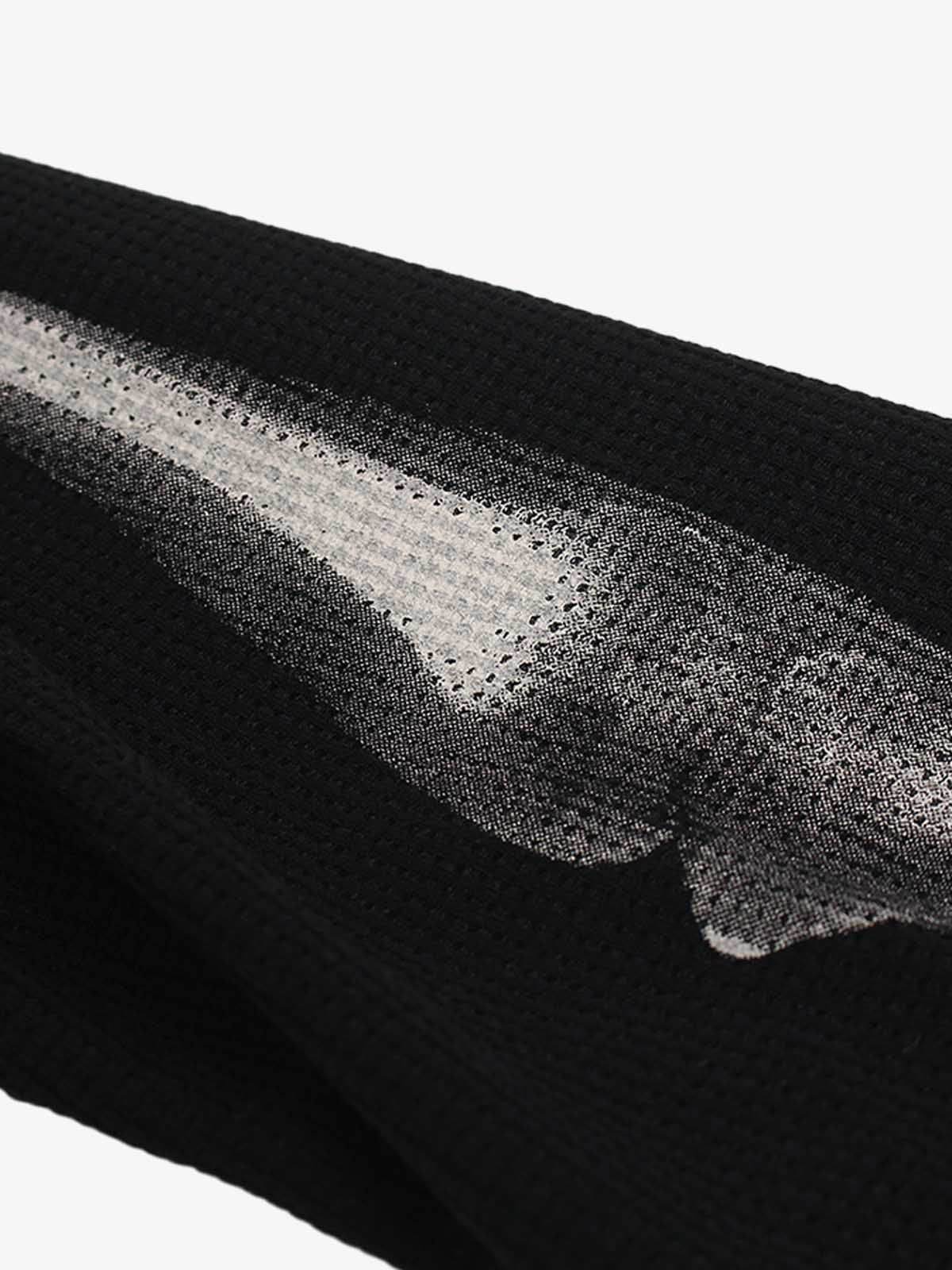 Skeleton Graphic Waffle Sweatshirt - 2495-Fineriform