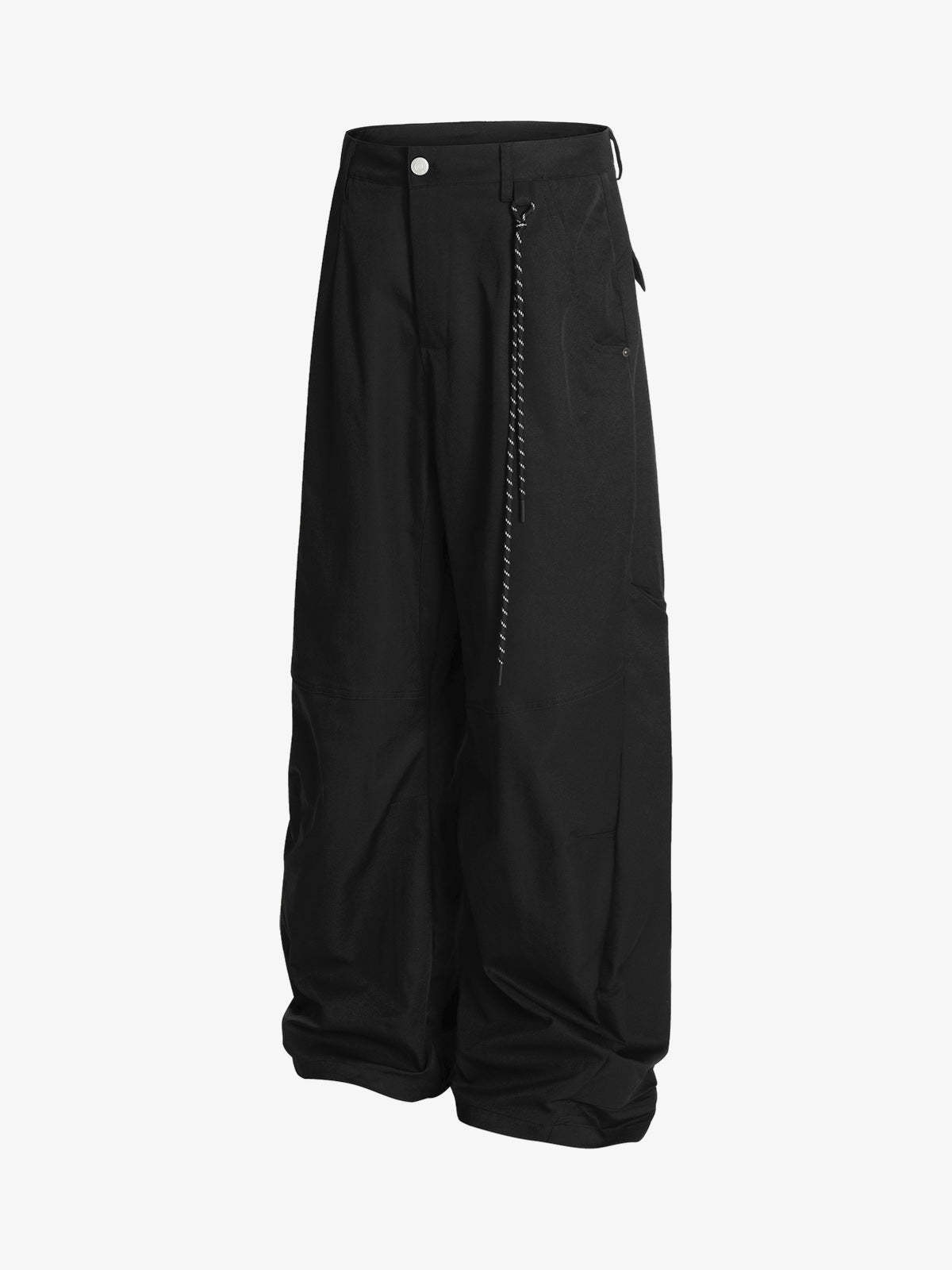 Belted Houndstooth Blazer Pants-Fineriform