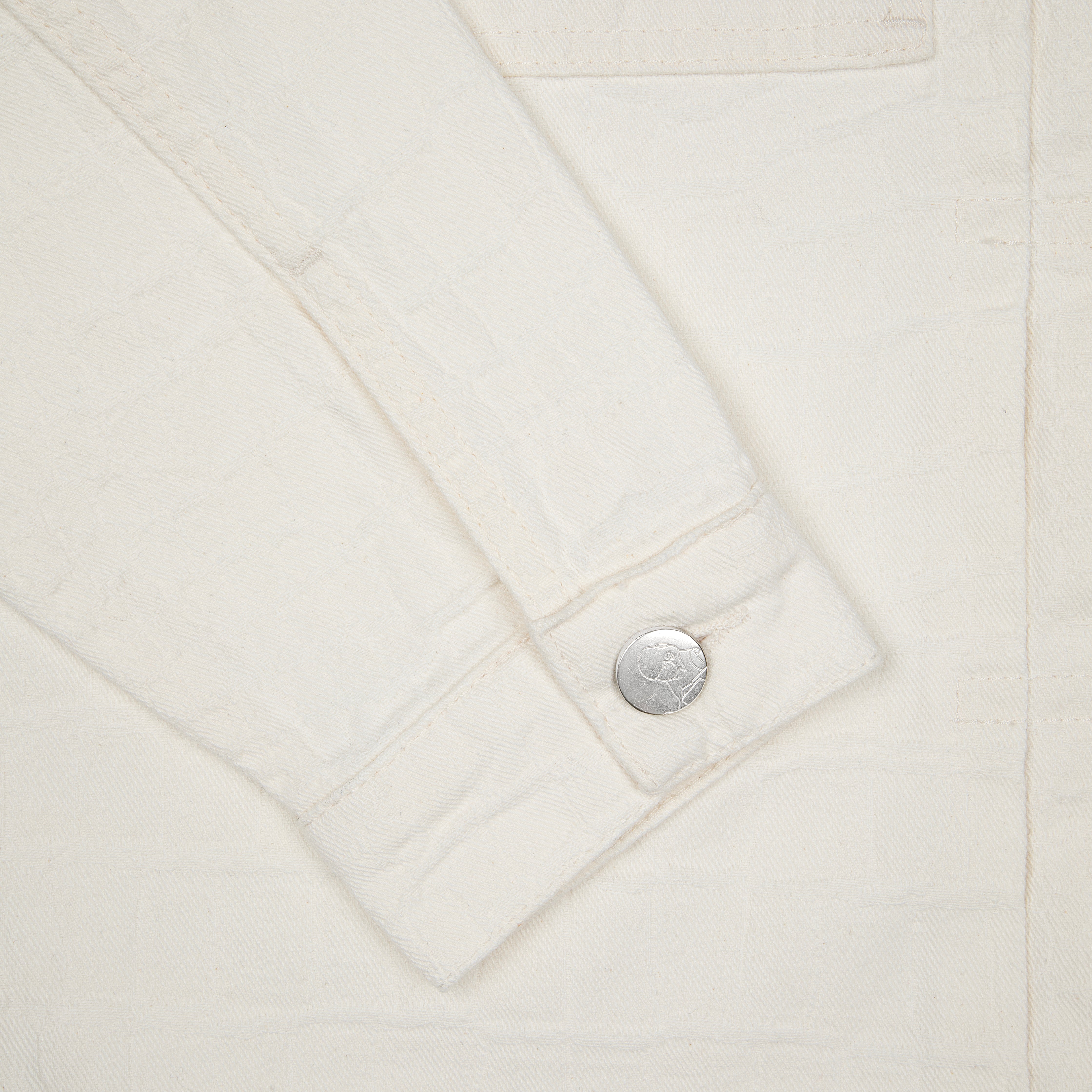 "yakuza" denim Jacket off white-Fineriform