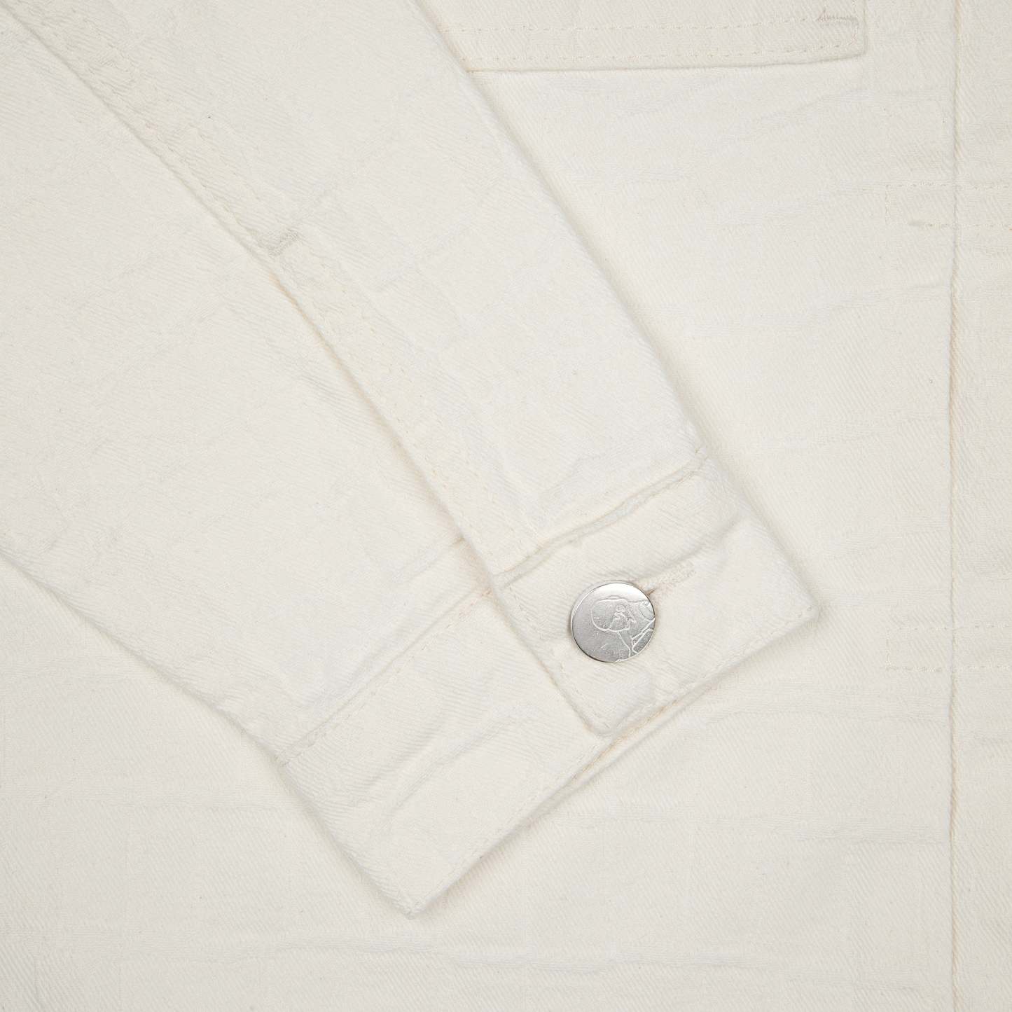 "yakuza" denim Jacket off white-Fineriform