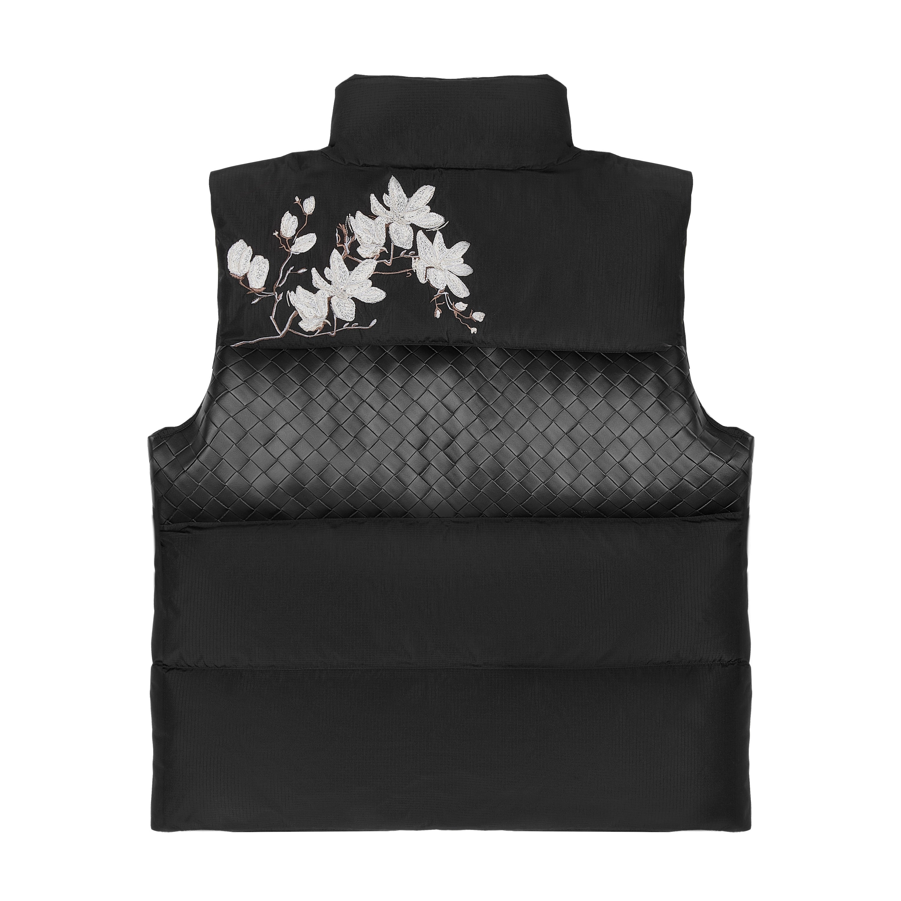 "garden of eden" Vest puffer black-Fineriform