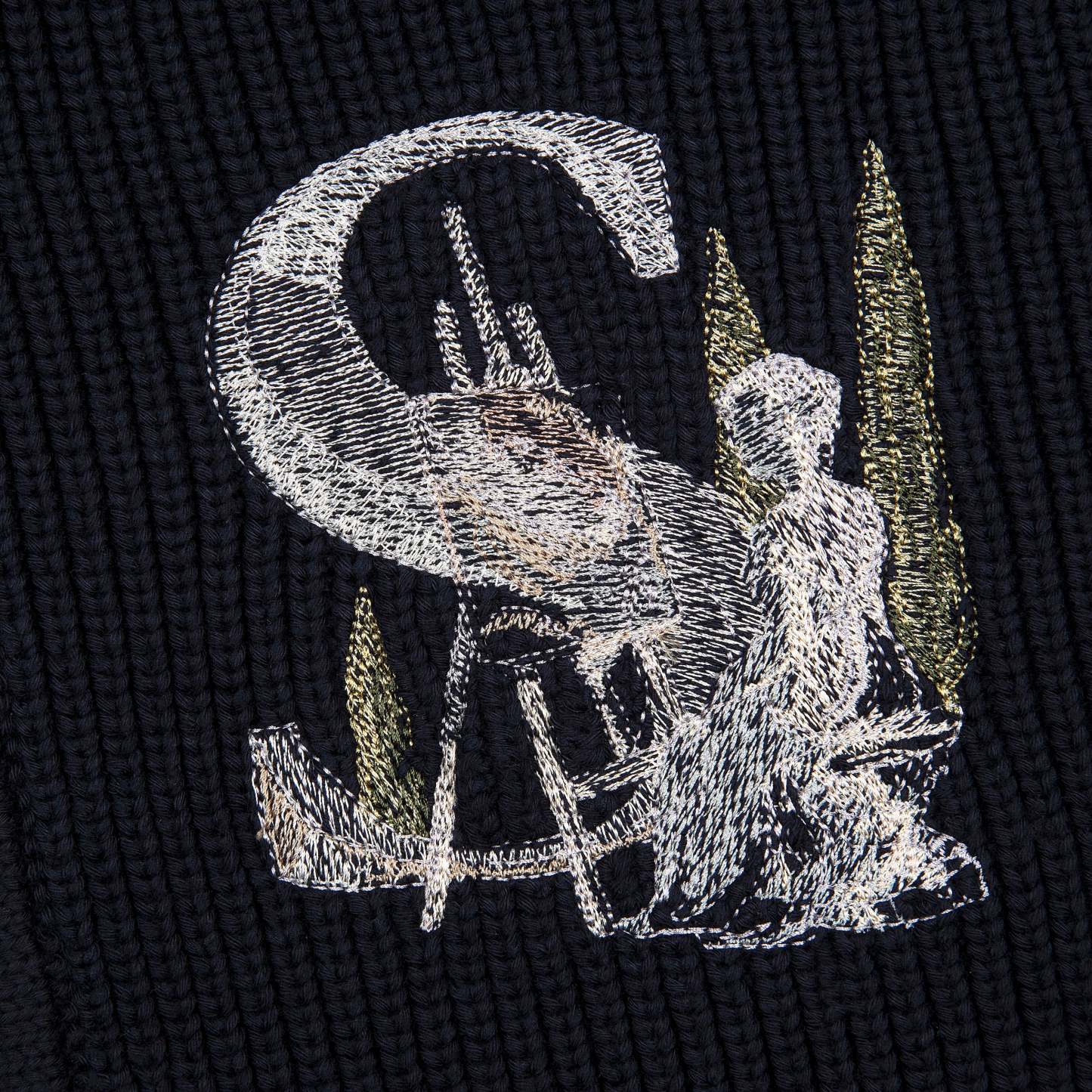 "gallery" Polo Cardigan-Fineriform