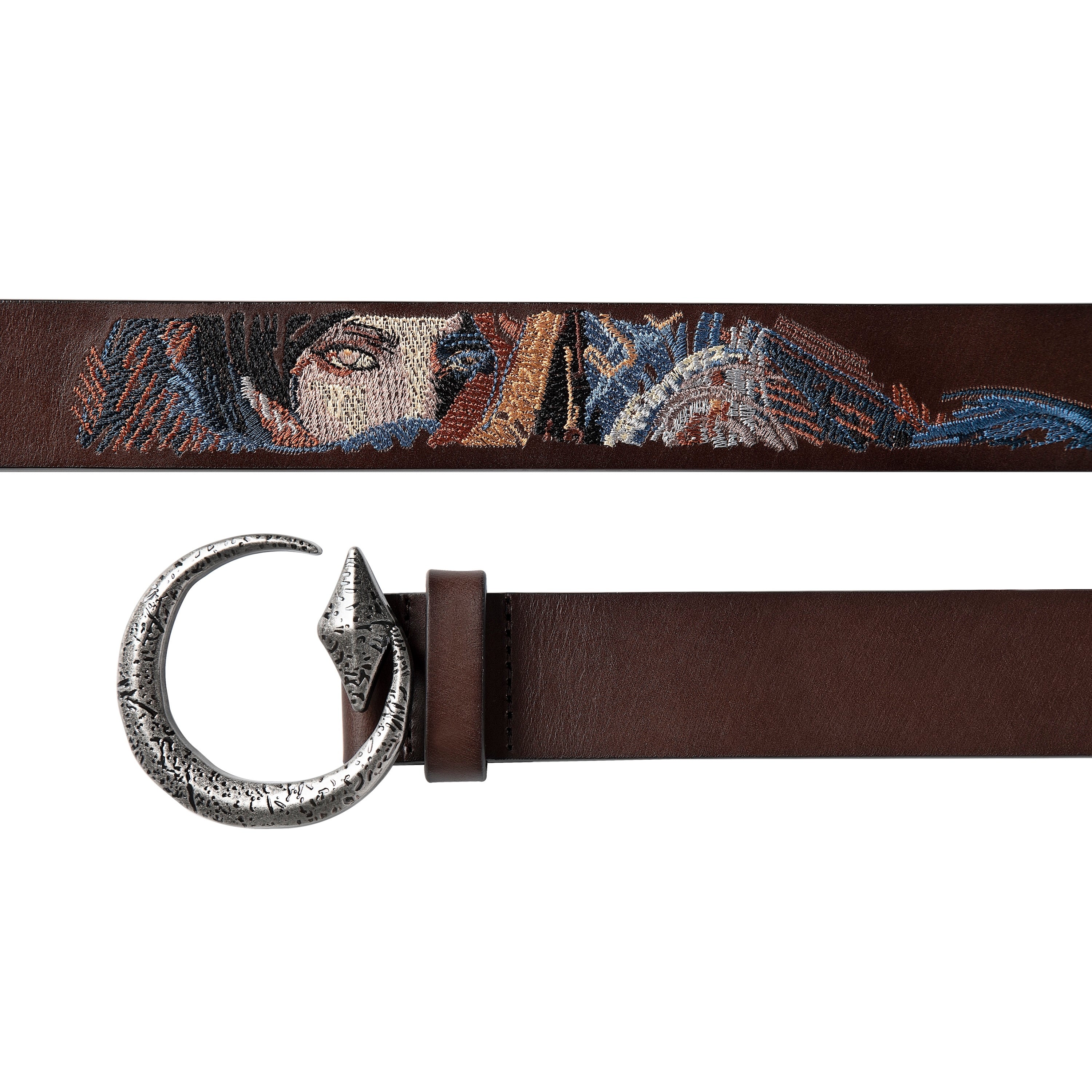 "yasmin v3" belt dark brown-Fineriform