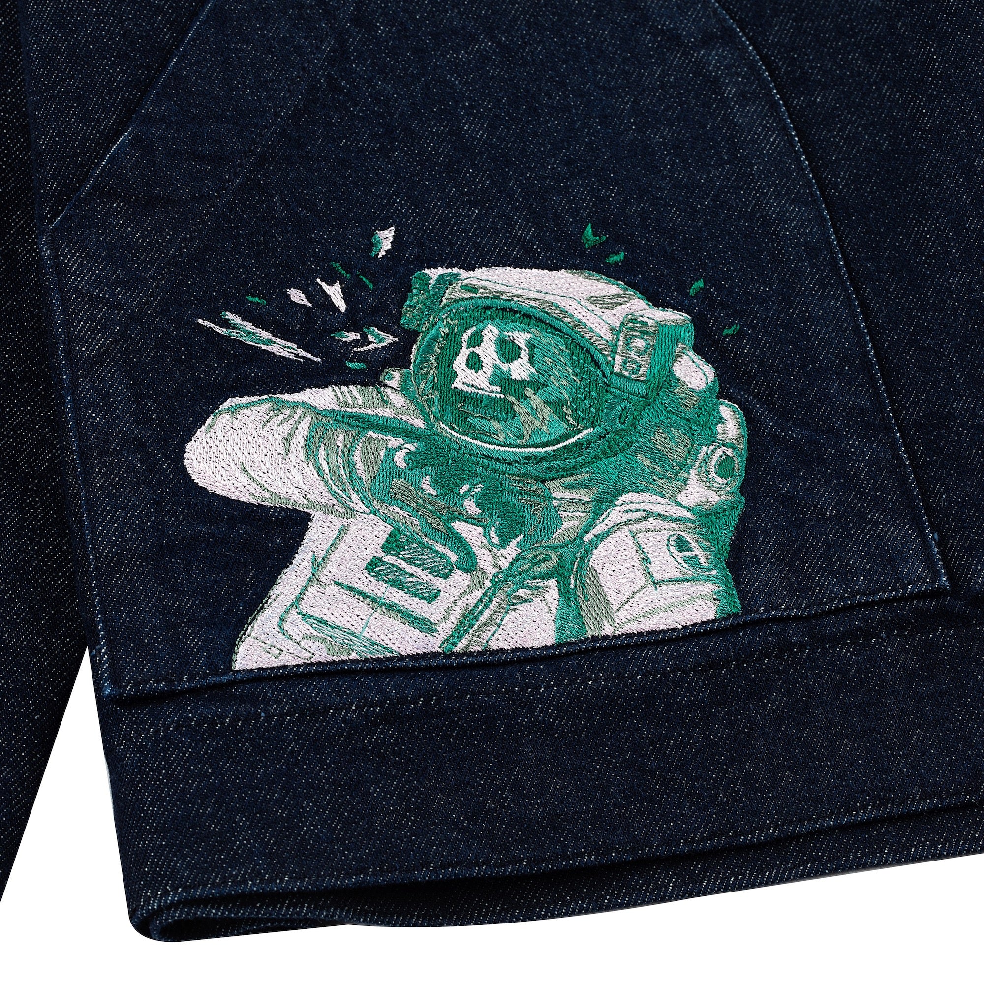 "asteroids" workwear Jacket denim-Fineriform