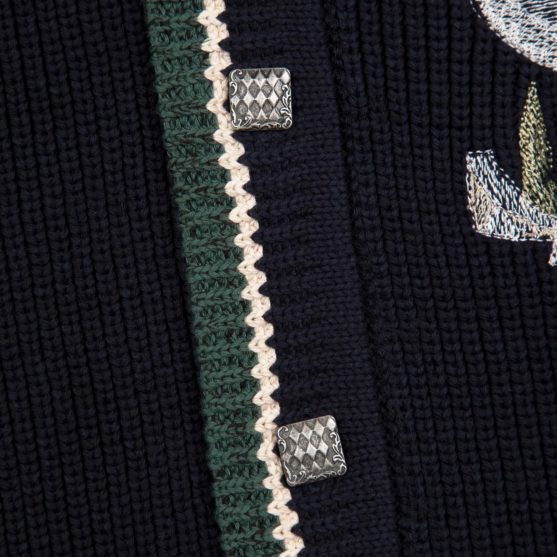 "gallery" Polo Cardigan-Fineriform