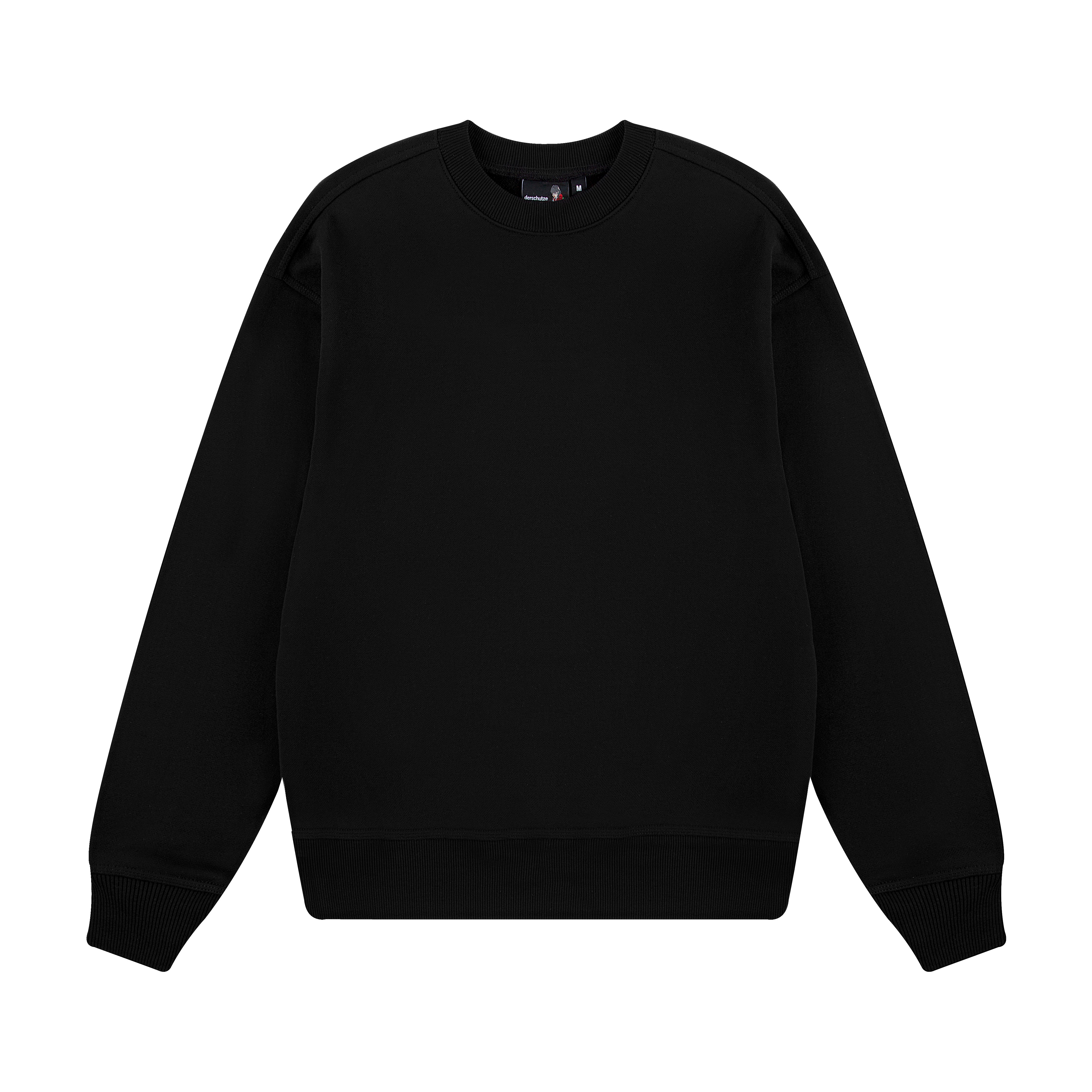 "awakening" Crewneck black 01-Fineriform