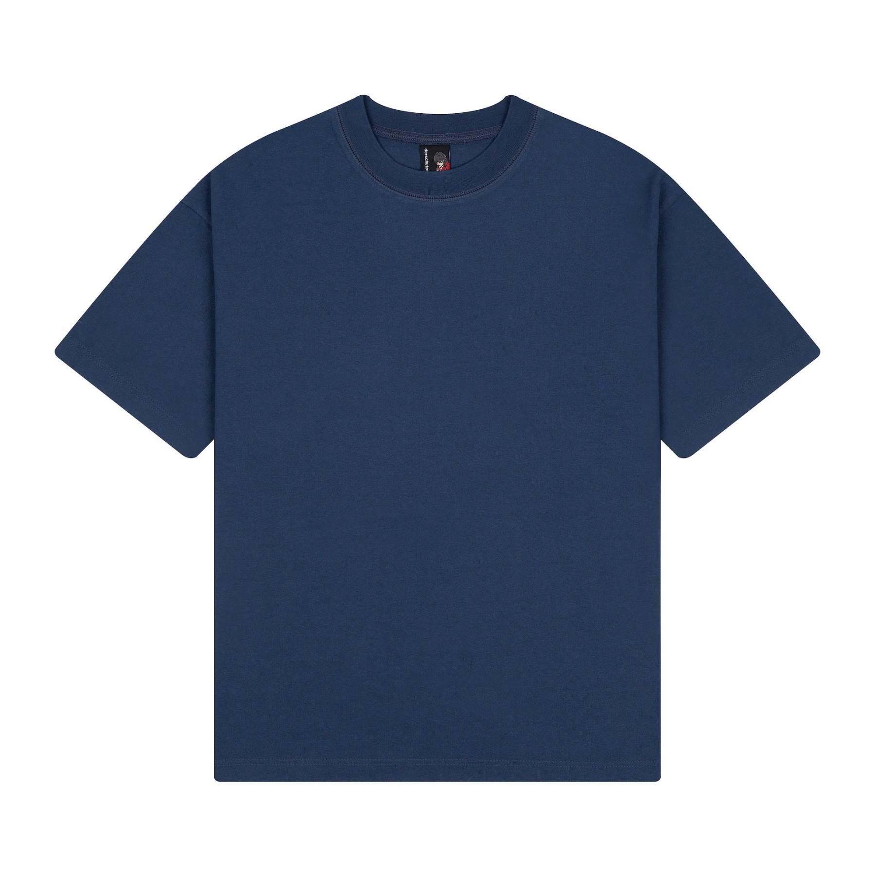 "mosaic" T Shirt navy-Fineriform