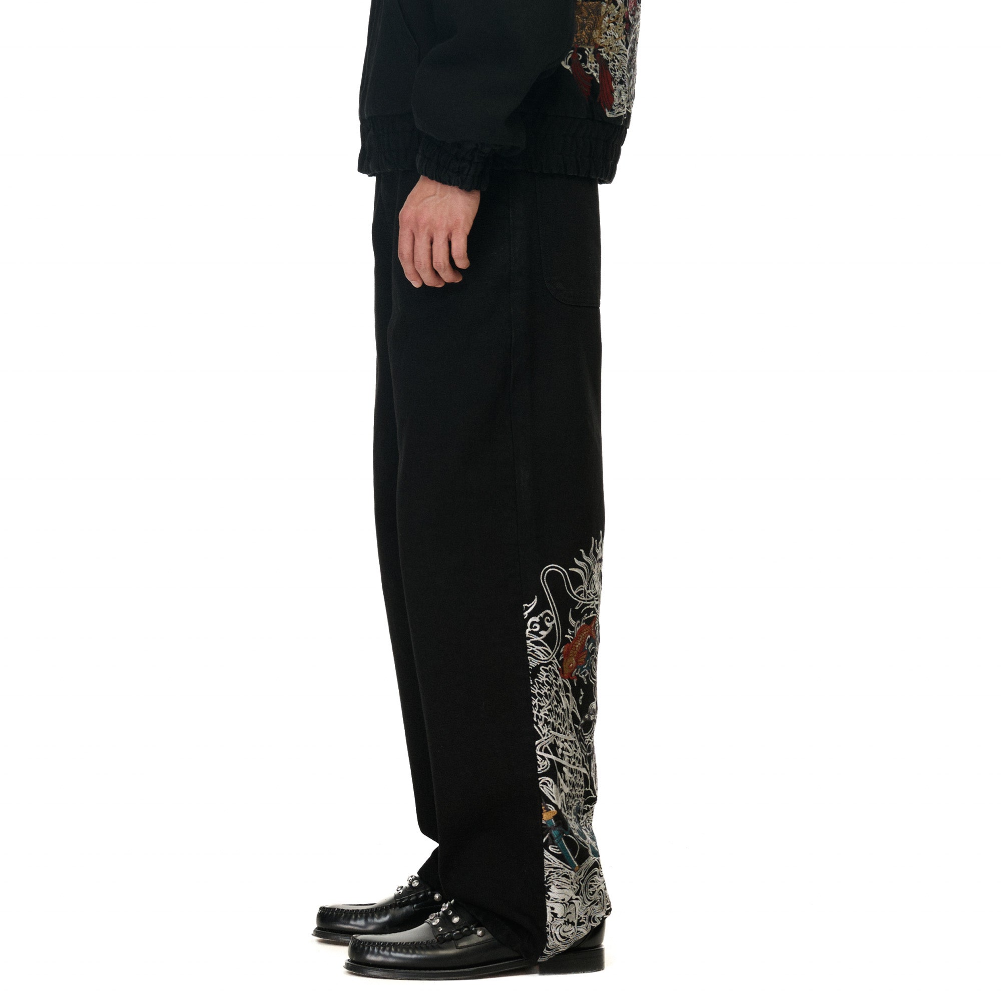 "yakuza" Denim black 02-Fineriform