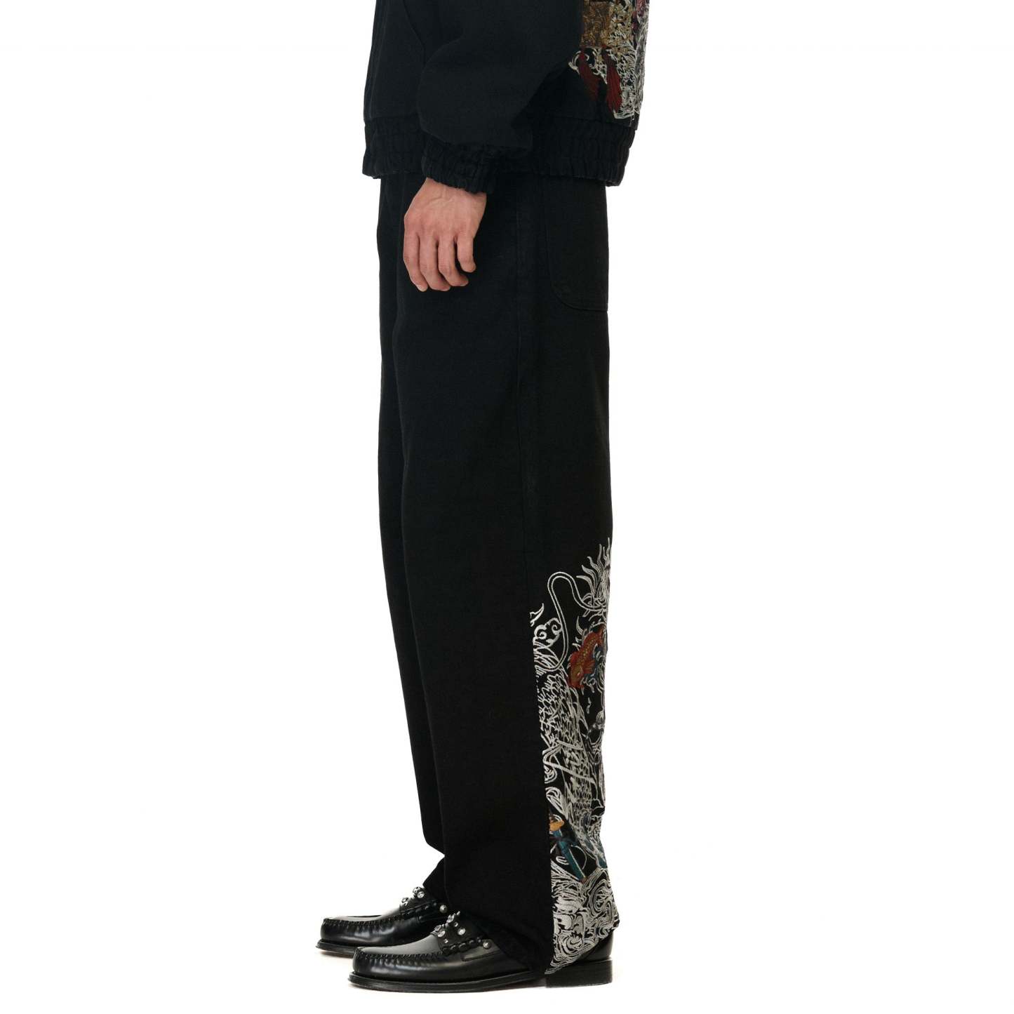 "yakuza" Denim black 02-Fineriform