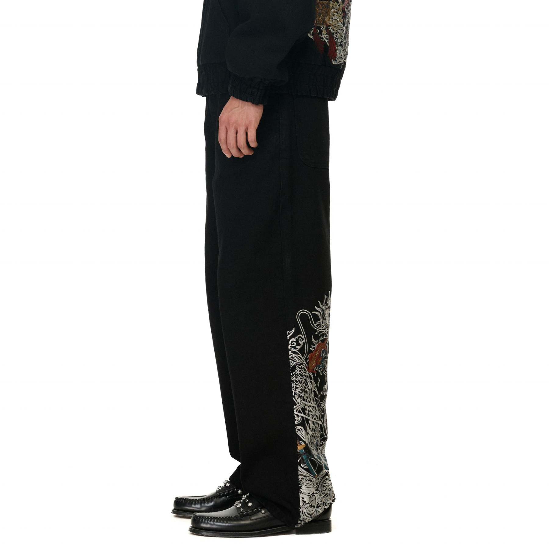 "yakuza" Denim black 02-Fineriform