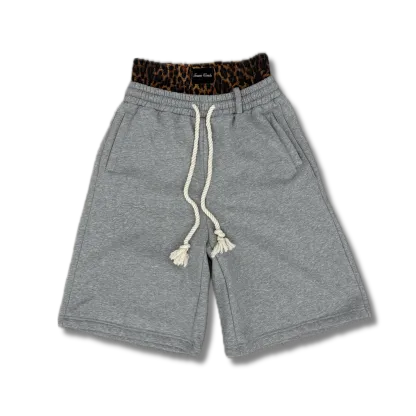 Double drawstring shorts-Fineriform