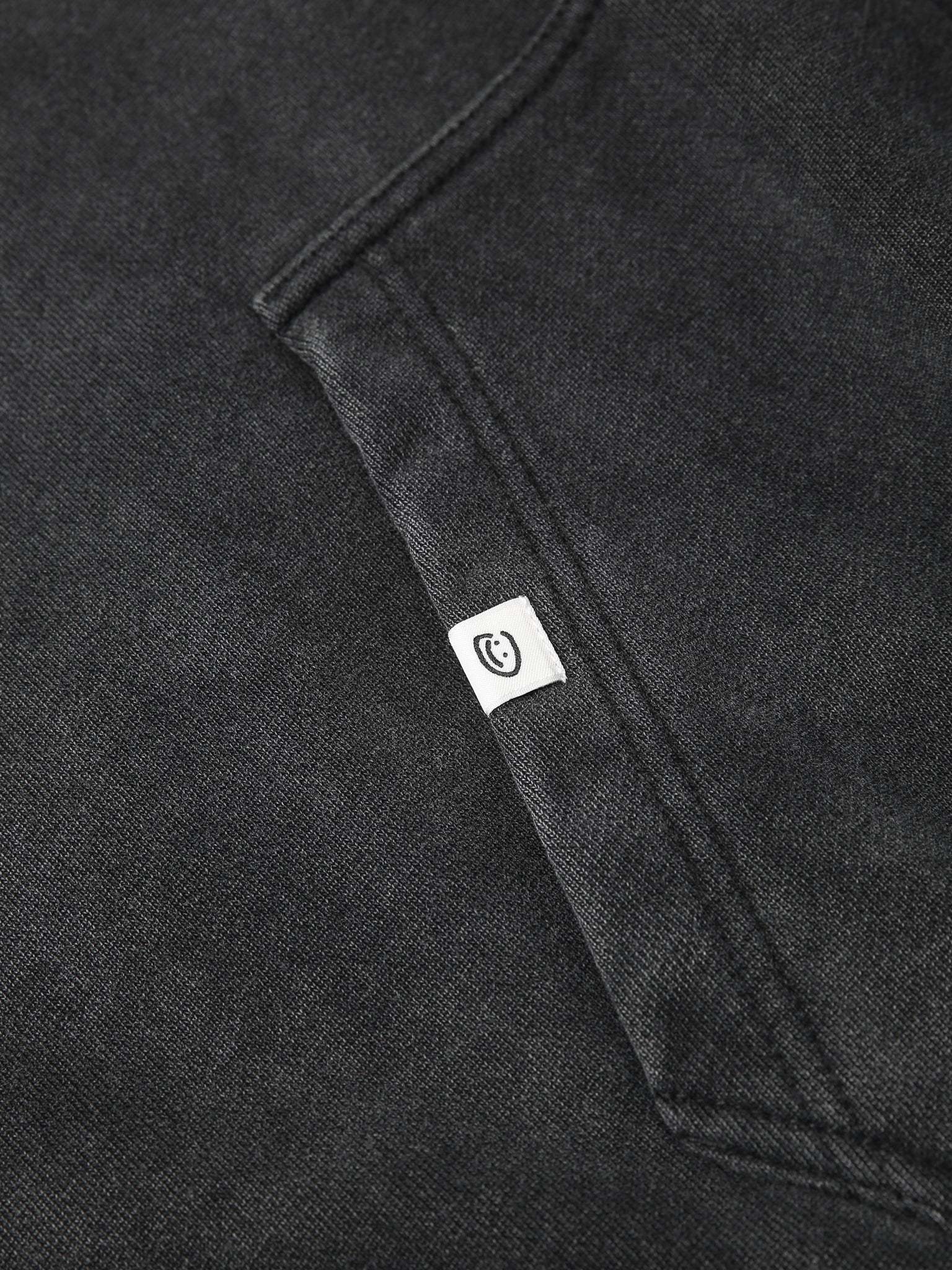 FALLING LETTERS ZIP UP - BLACK-Fineriform