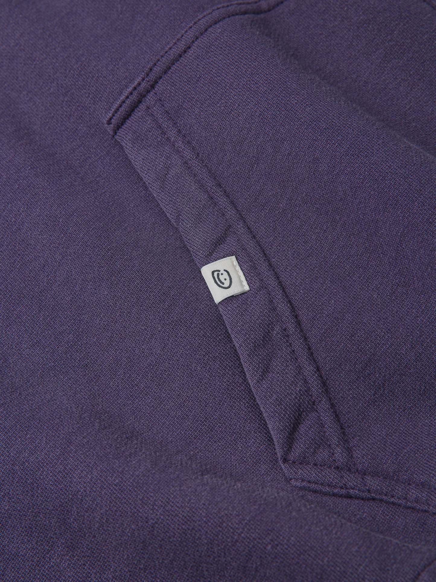 FALLING LETTERS ZIP UP - PURPLE DUSK-Fineriform