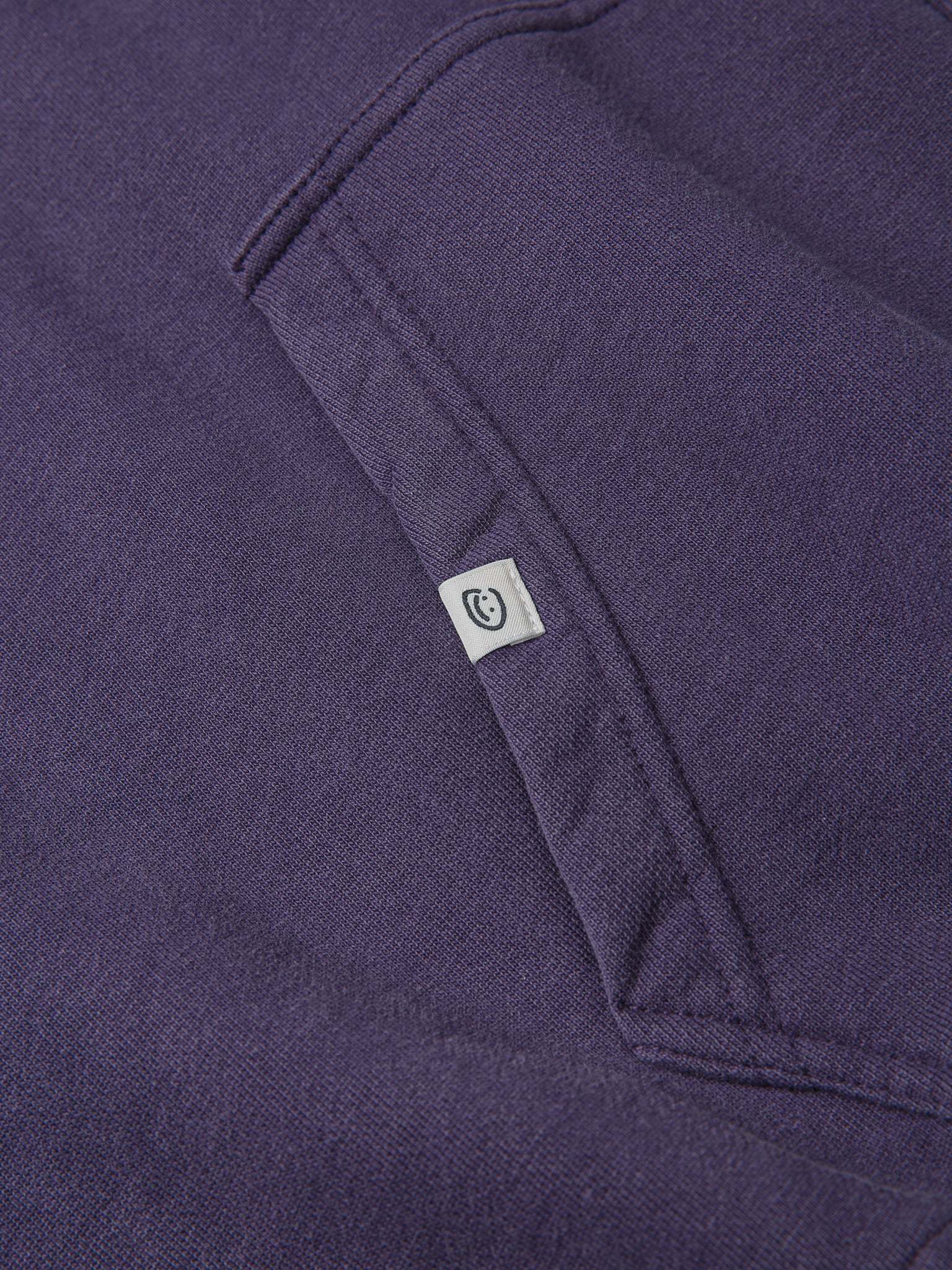 FALLING LETTERS ZIP UP - PURPLE DUSK-Fineriform