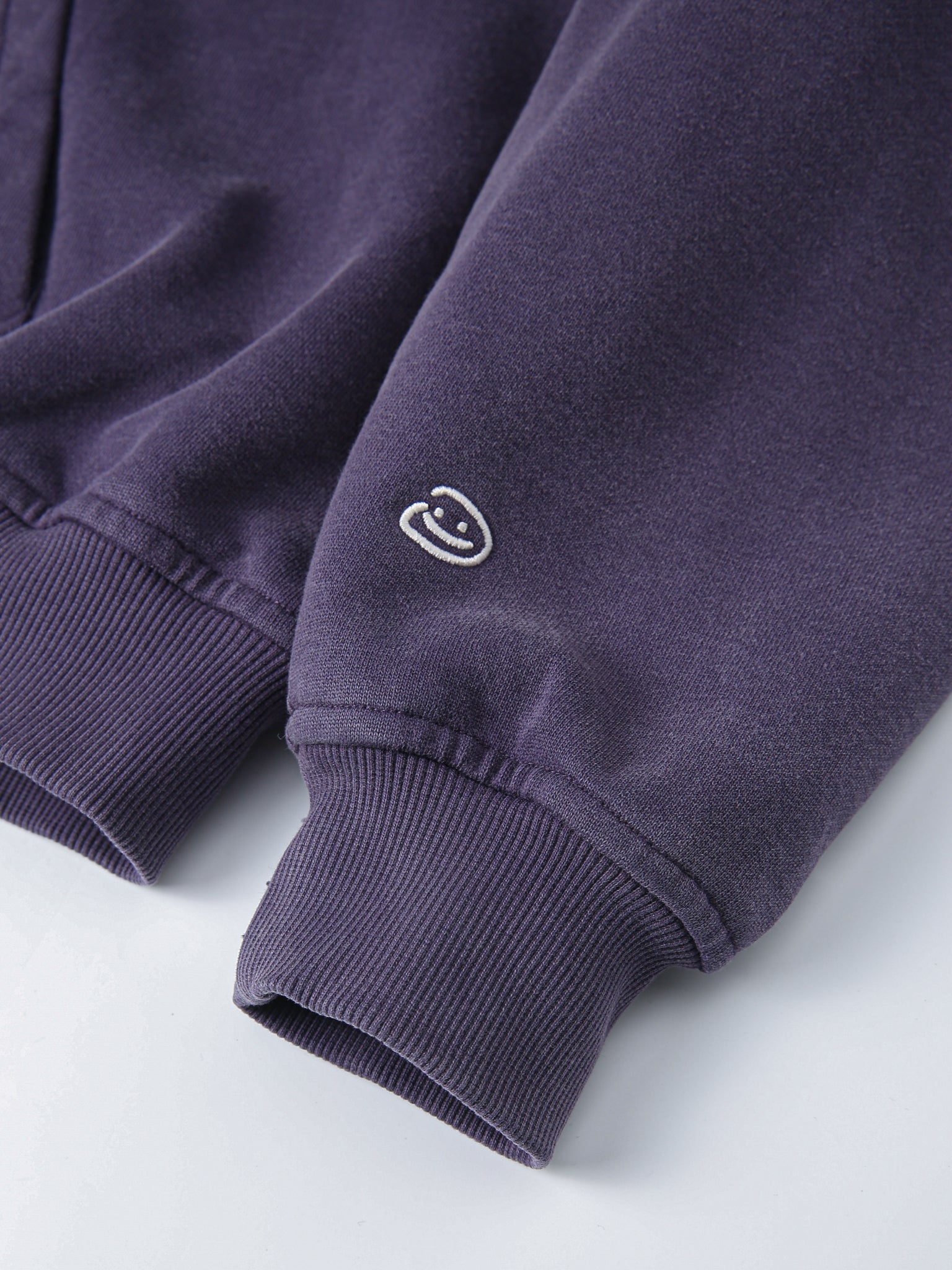 FALLING LETTERS ZIP UP - PURPLE DUSK-Fineriform