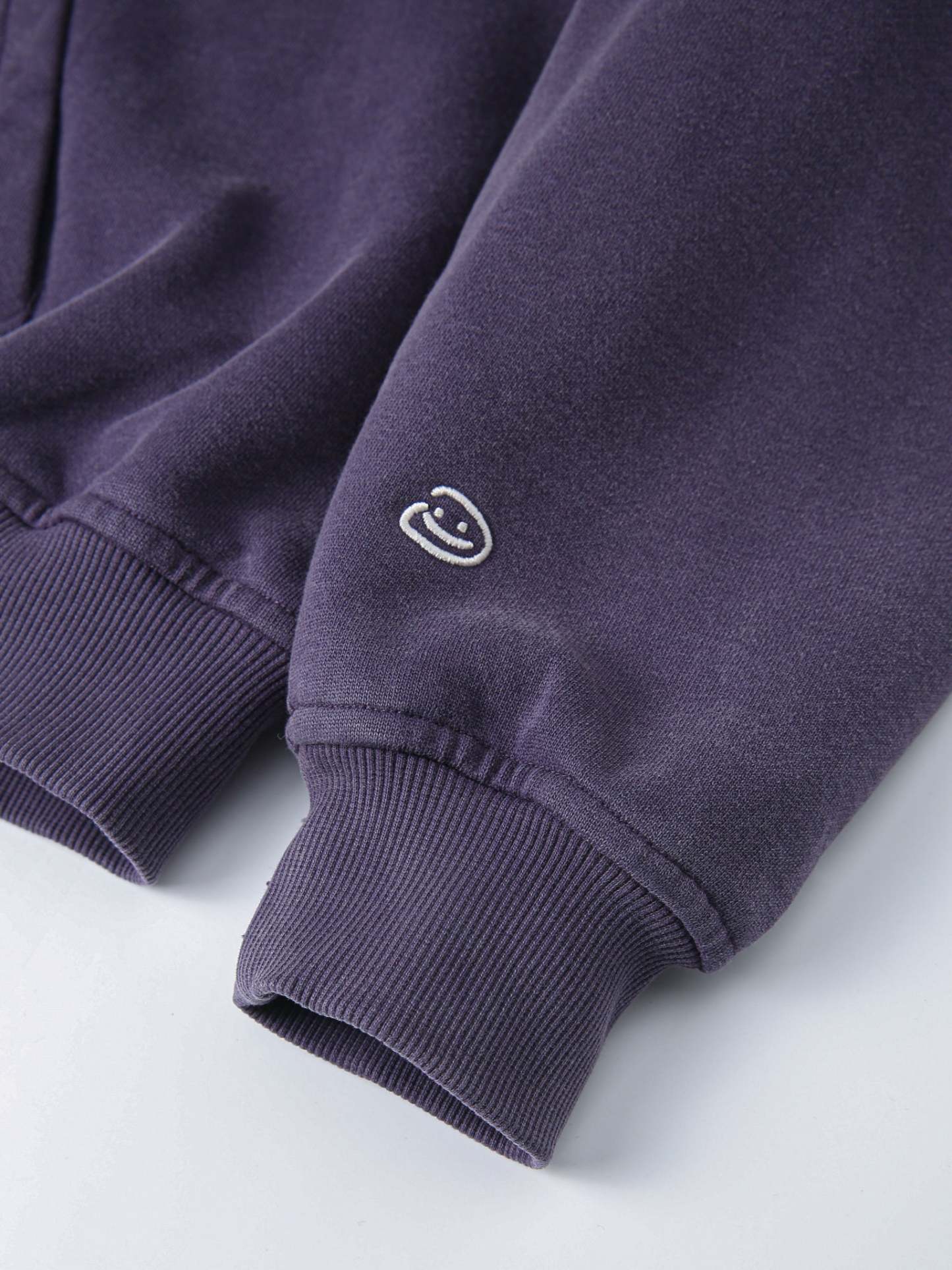 FALLING LETTERS ZIP UP - PURPLE DUSK-Fineriform