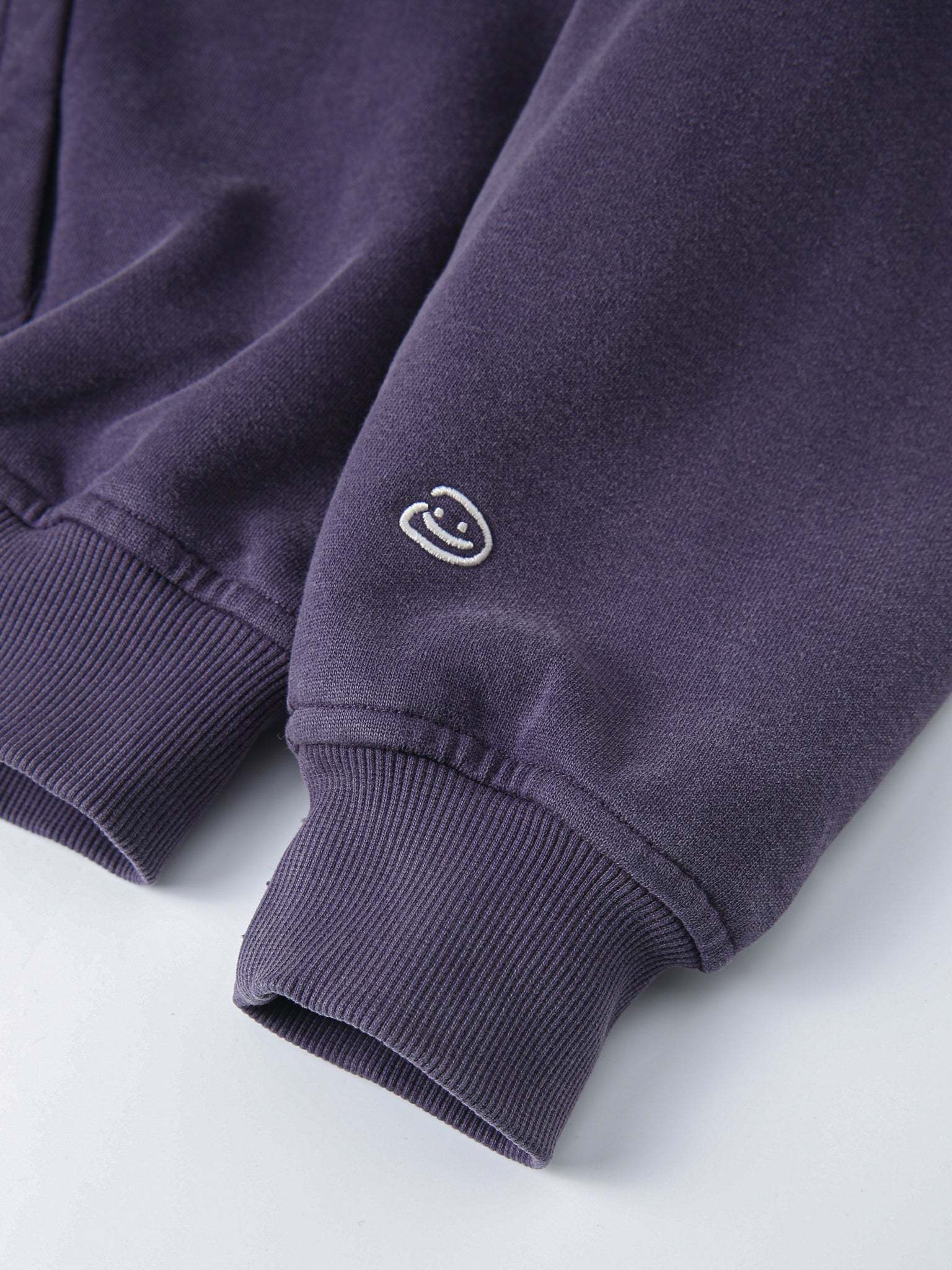 FALLING LETTERS ZIP UP - PURPLE DUSK-Fineriform