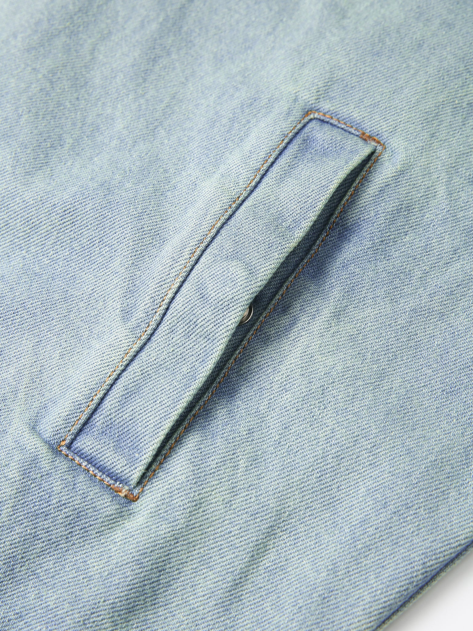 CREATIVE DEPT DENIM WORK JACKET - BLUE-Fineriform