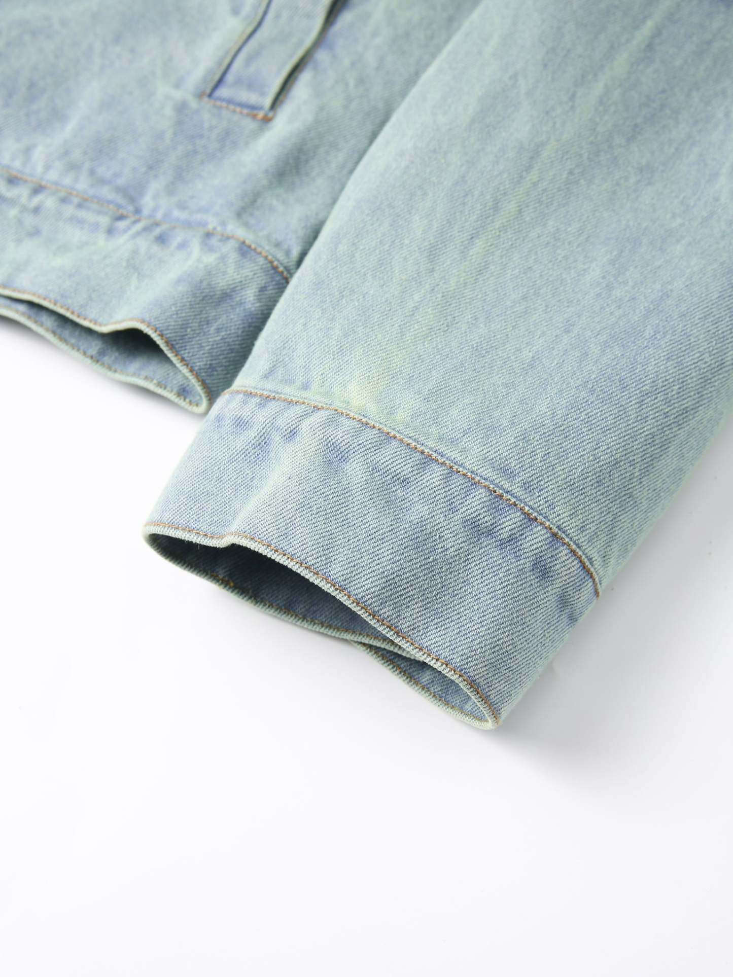 CREATIVE DEPT DENIM WORK JACKET - BLUE-Fineriform