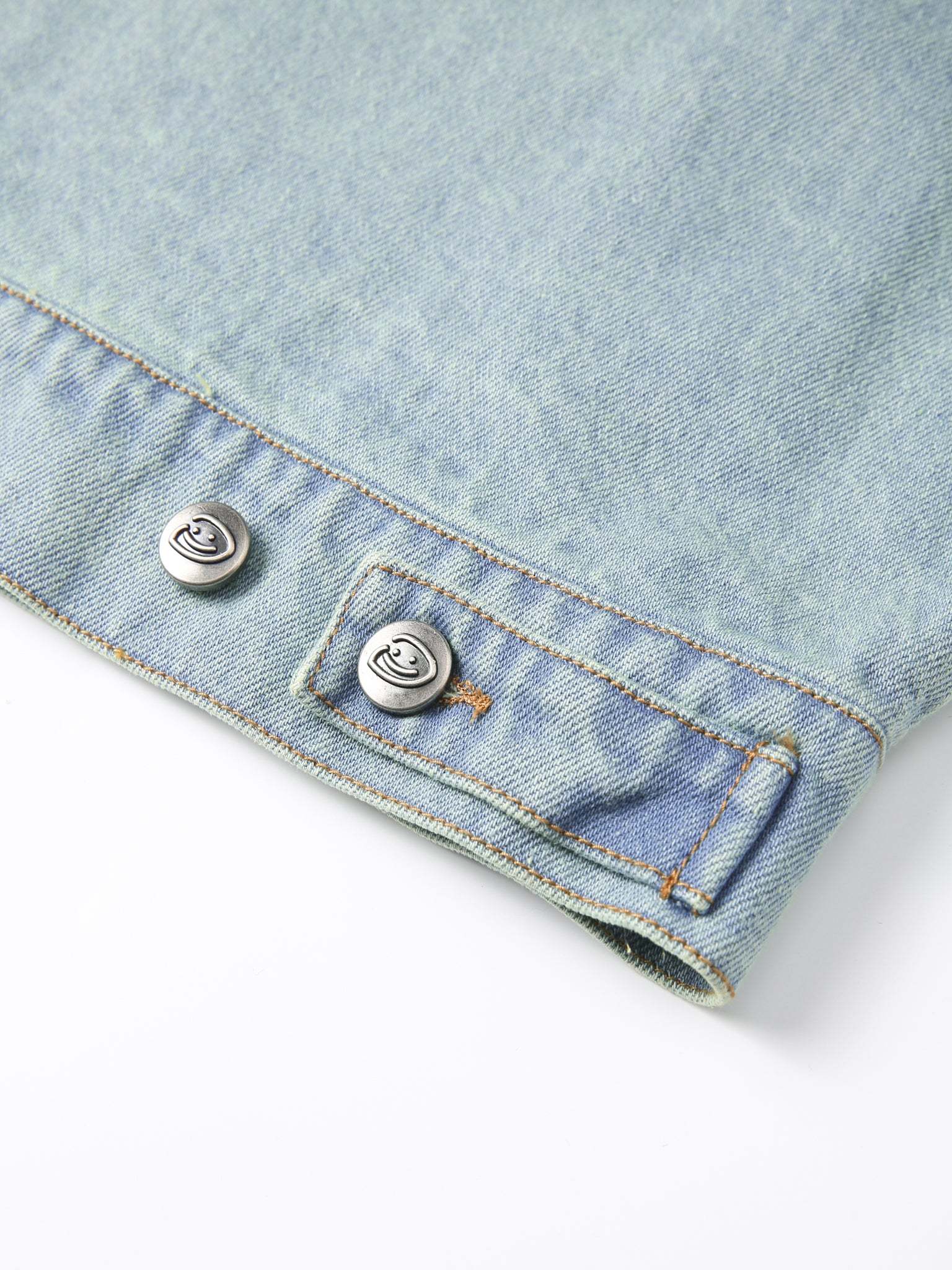 CREATIVE DEPT DENIM WORK JACKET - BLUE-Fineriform