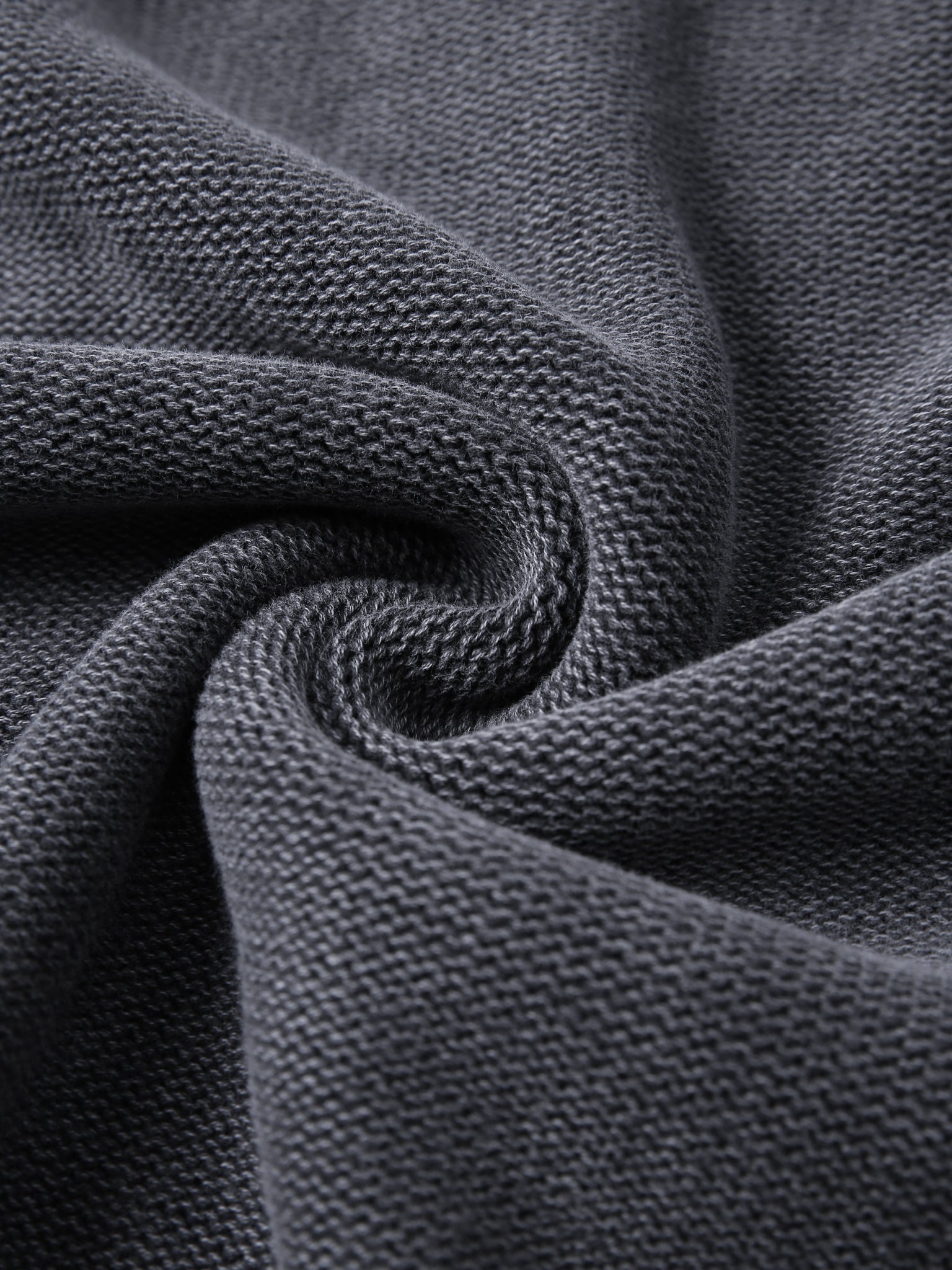 FALLING LETTERS KNIT - WASHED GREY-Fineriform