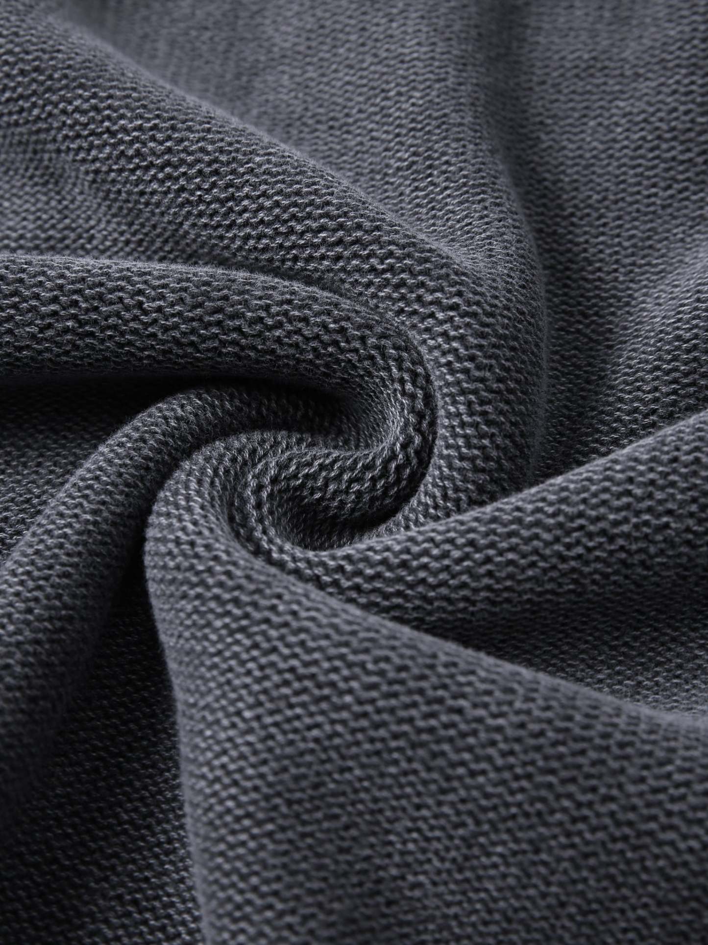 FALLING LETTERS KNIT - WASHED GREY-Fineriform