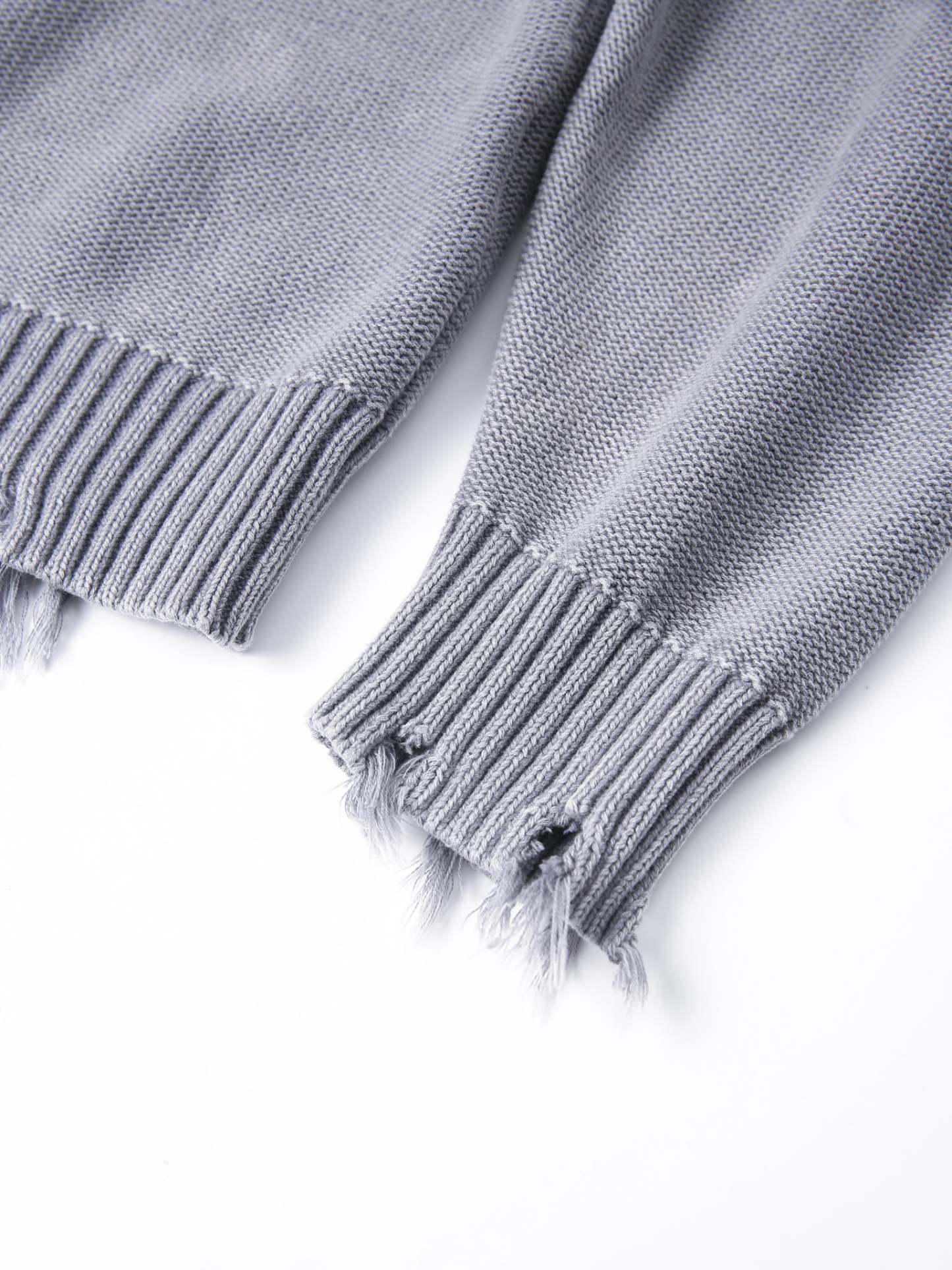 FALLING LETTERS KNIT - WASHED PURPLE-Fineriform