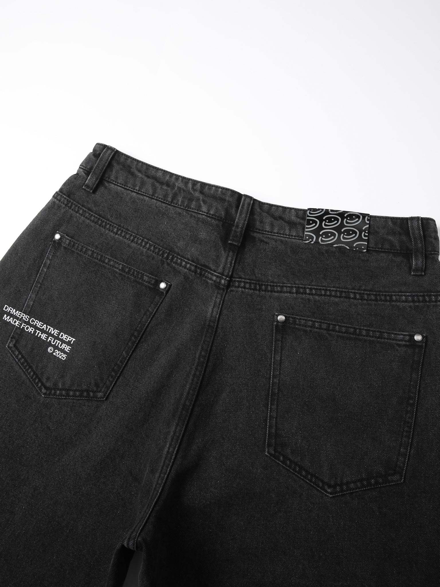 CREATIVE DEPT JEANS - BLACK-Fineriform